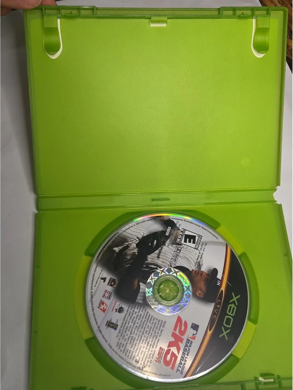Major League Baseball 2K5 (Microsoft Xbox, 2005) Tested No MANUAL